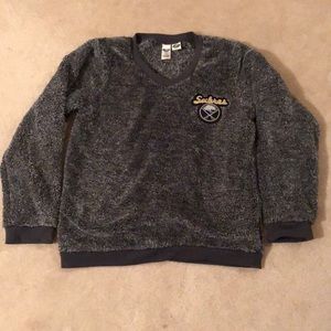 Buffalo Sabre’s Puffer Sweater NWOT